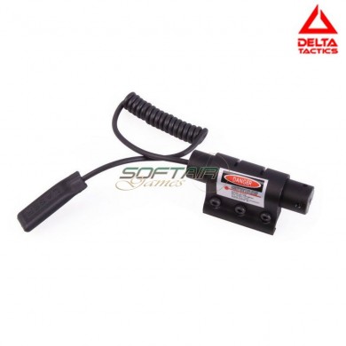 Laser Rosso C/ris 20mm Adattatore & Pressure Switch Delta Tactics (dt-11454)