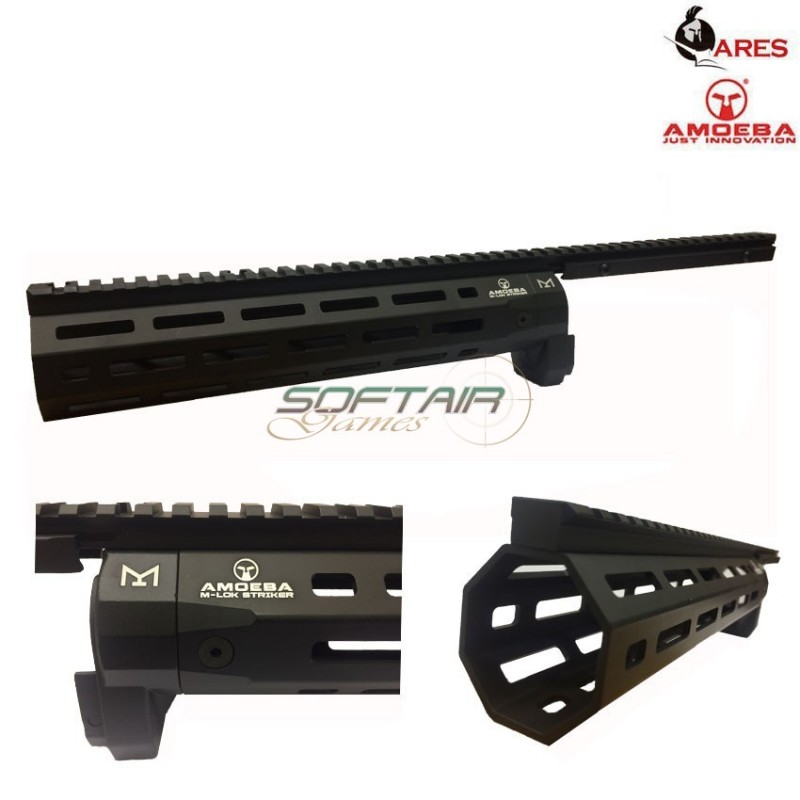 Rail LC In Cnc Per Striker Amoeba Black (ar-hg02b)