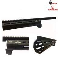 LC Cnc Black Rail For Striker Amoeba (ar-hg02b)