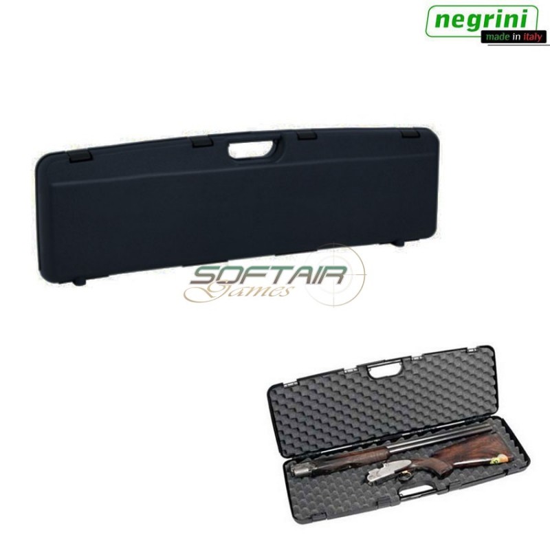 Valigia Rigida Push & Pull Per Fucile Nera Cm 85x24x7 Negrini (1661isy-bk)
