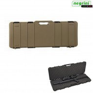 Valigia Rigida Push & Pull Per Fucile Dark Earth Cm 90x33x10 Negrini (1690isy-de)