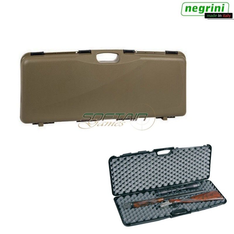 Hard Rifle Case Dark Earth Cm 82x29x8 Negrini (1604sec-de)