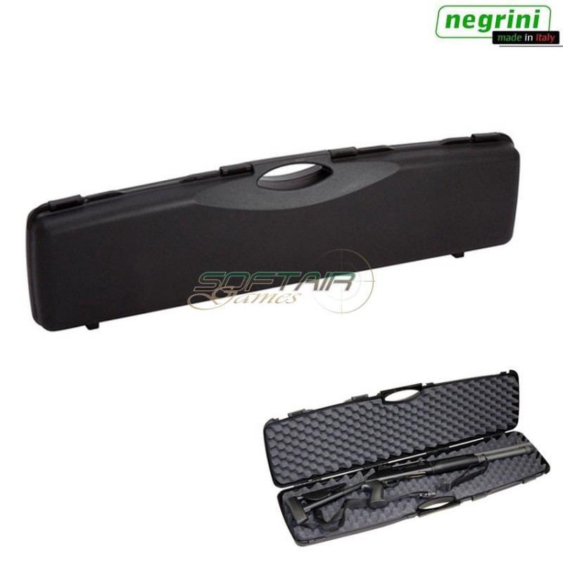 Valigia Rigida Per Fucile Nera Cm 110x24x10 Negrini (1647sec-bk)