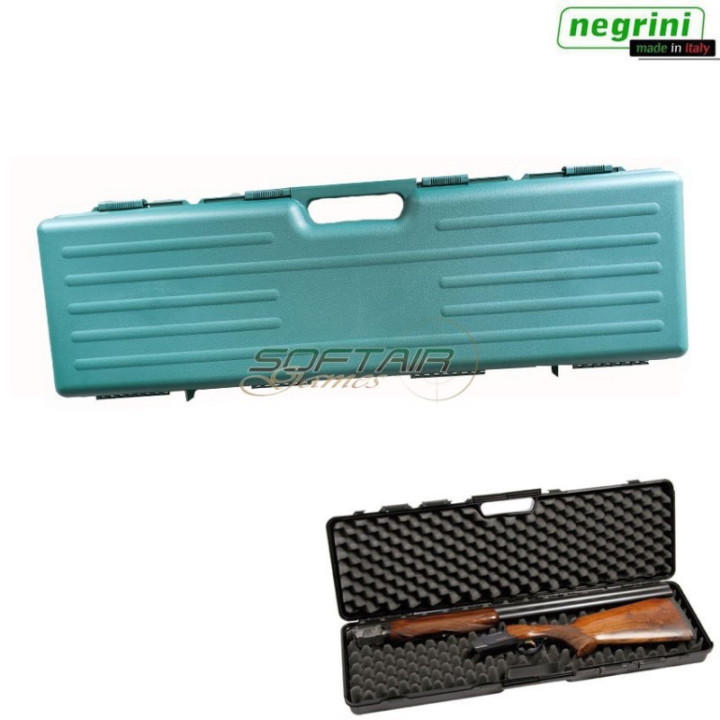 Valigia Rigida Per Fucile Verde Cm 81x23x10 Negrini (1610sec-ve)