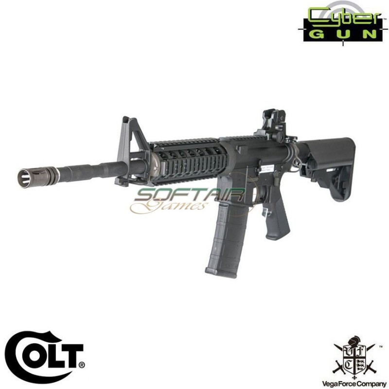 NEW 2023 Version Gas GBBR Rifle Colt M4A1 Ris Black VFC Cybergun (180559)