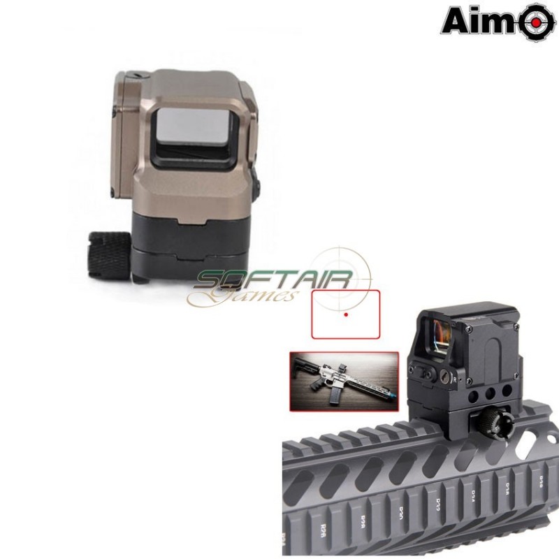 Red Dot Fc1 Holographic Sight 2 Moa Type Dark Earth Aim-o (ao6003-de)