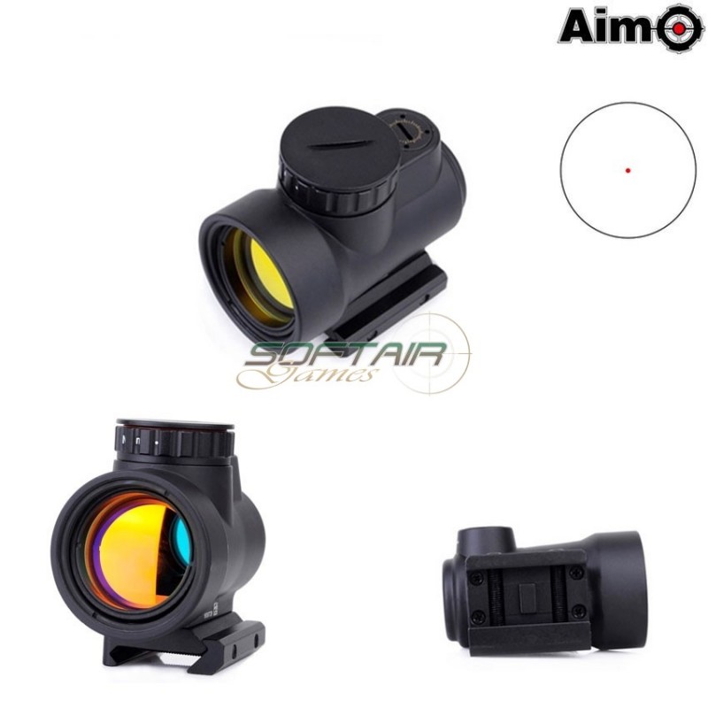 Red Dot Mro Sight 2.0 Type Black Aim-o (ao3058-bk)