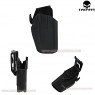 Fondina Universale Rigida Destra 579 Gls Pro-fit Black Emerson (em6284)