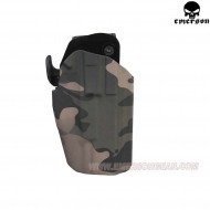 Universal Rigid Holster Right 579 Gls Pro-fit Multicam Black Emerson (em6284h)