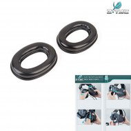 Cuscinetti In Silicone Per Cuffia Serie Sordin Z009 Z-tactical (z009-bk)