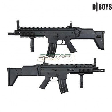 Fucile Elettrico Scar L/cqc Black Dboys (by-sc01)