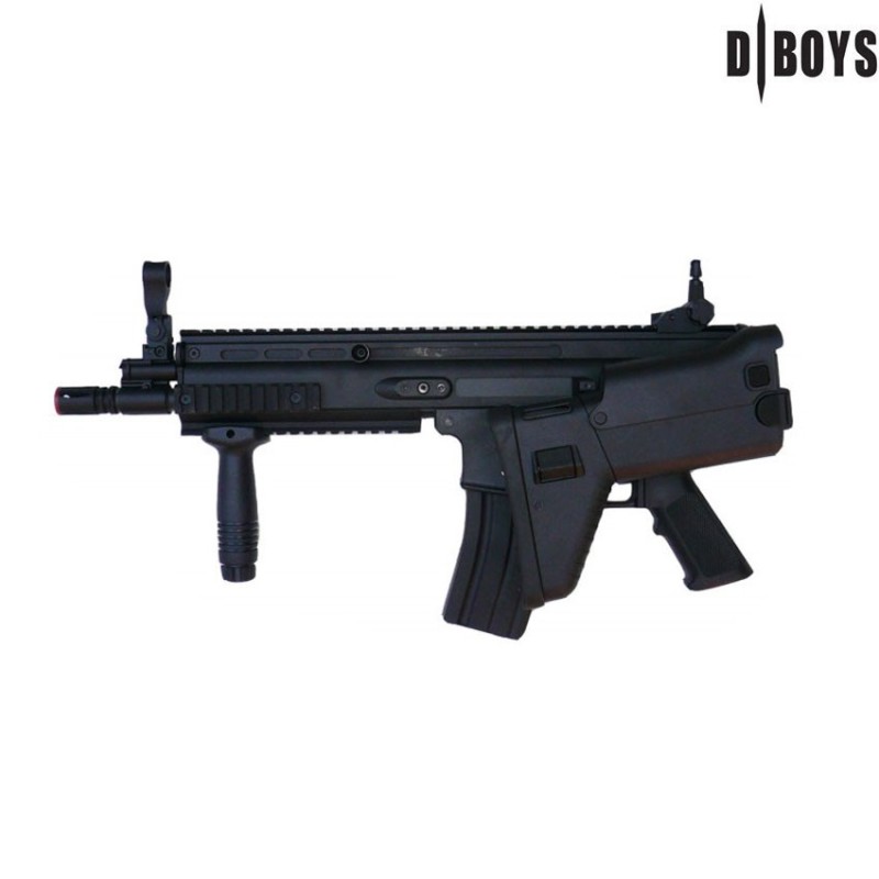 Electric Rifle Scar L/cqc Black Dboys (by-sc01)