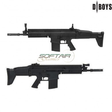 Fucile Elettrico Scar H Black Dboys (by-sc02)