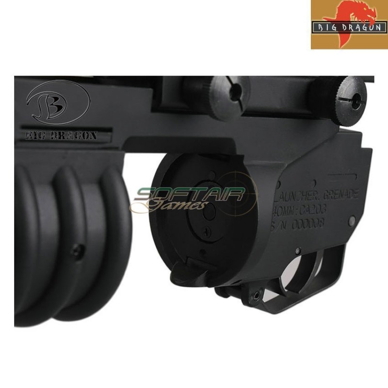 Lancia Granate Black M203 Short Big Dragon (bd0692sb)