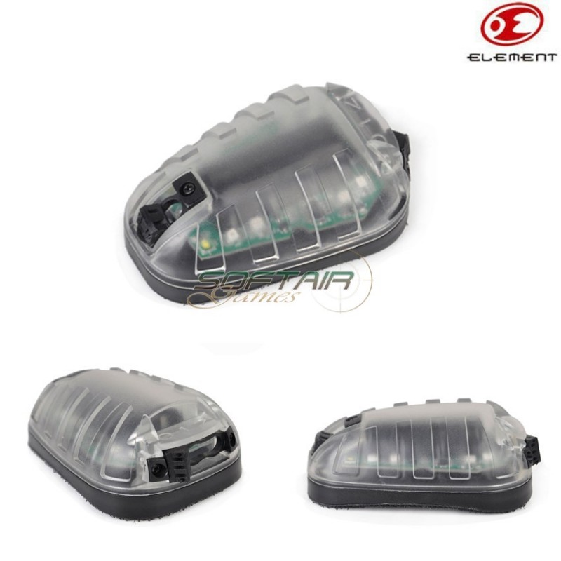 Signaling Light Hel-star 6 Style Base Black W/green Light Element (el-ex433bg)