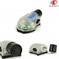 Dispositivo Di Illuminazione Manta Strobe Nero Blue/ir Element (el-ex262bbl)