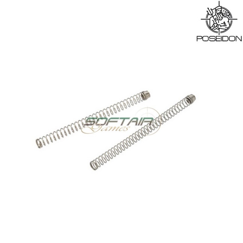 Set 2 Pezzi Molla Spingipallino Per Tm/we Hi-capa/p226/glock/1911 Poseidon (pi-003)