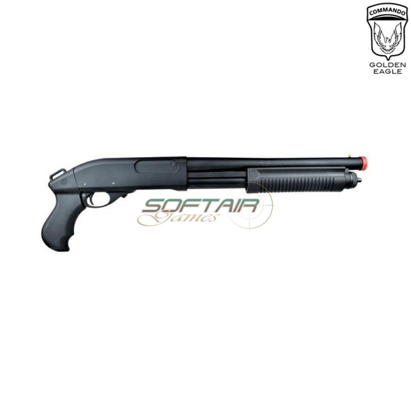Fucile A Gas Pompa M870 Type 5 Black Golden Eagle (ge-m870s)