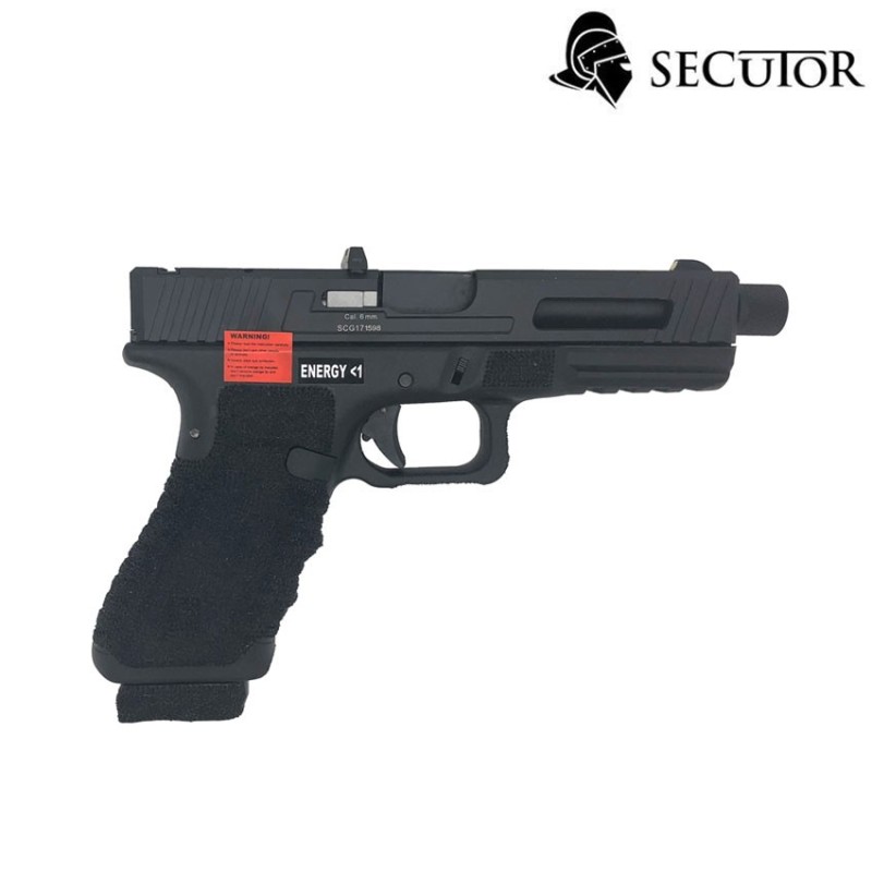 Co2 Pistol Gladius G17 Acta Non Verba Black Secutor (sr-sag0009)