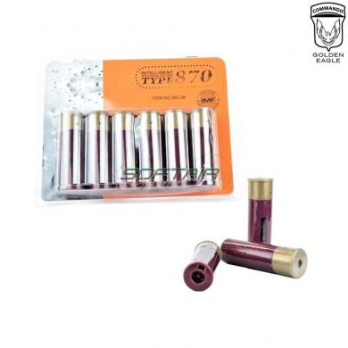 Set 6 Cartucce 30bb Per Fucili A Pompa Golden Eagle (ge-car870)