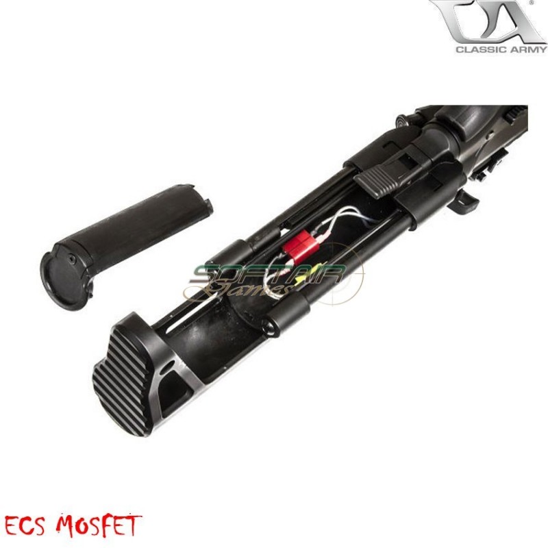 Electric Rifle Nemesis X9 Smg Full Metal Black Classic Army (ca-211500)