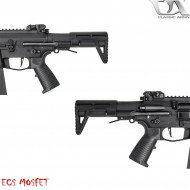 Electric Rifle Nemesis X9 Smg Full Metal Black Classic Army (ca-211500)