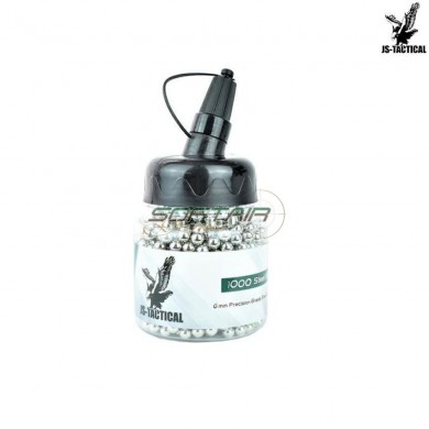 Biberon Pallini 6mm In Acciaio 1000bb Js Tactical (js-st6)