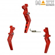 Speed Grilletto Style A Red Cnc Advanced Maxx Model (mx-trg001sar)