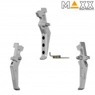 Speed Trigger Style E Silver Cnc Advanced Maxx Model (mx-trg001ses)
