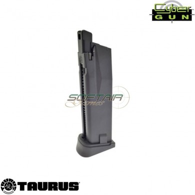Co2 Magazine Black 19bb Per Taurus Pt24/7 G2 Cybergun (car-kw247)