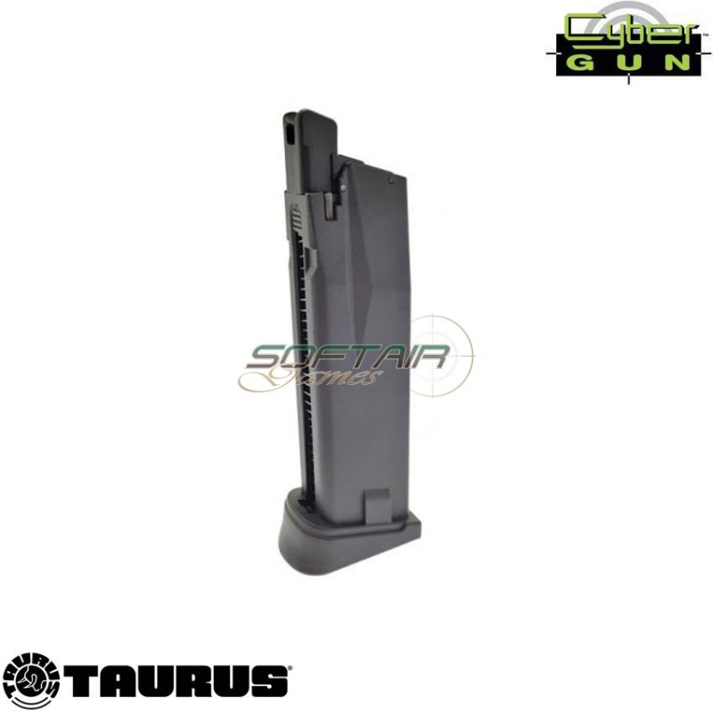 Co2 Magazine Black 19bb Per Taurus Pt24/7 G2 Cybergun (car-kw247)