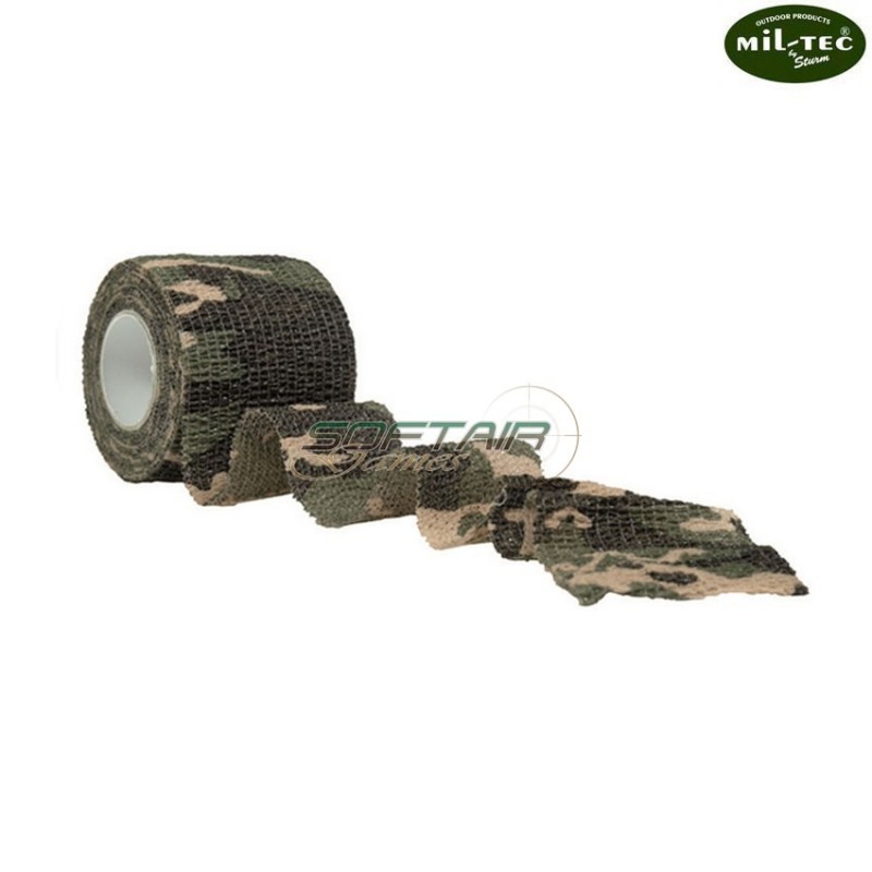 Elastic Tape Woodland Mil-tec (15933020)