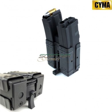 Hi-cap Magazine 250bb Doppio Per Mp5 Cyma (c36)