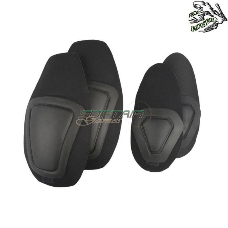 Set Inserti Ginocchiere & Gomitiere Black Frog Industries® (fi-036183-bk)
