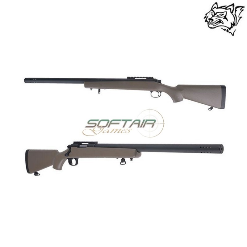 Fucile A Molla Vsr-10k Sniper Dark Earth Snow Wolf (sw-021805)