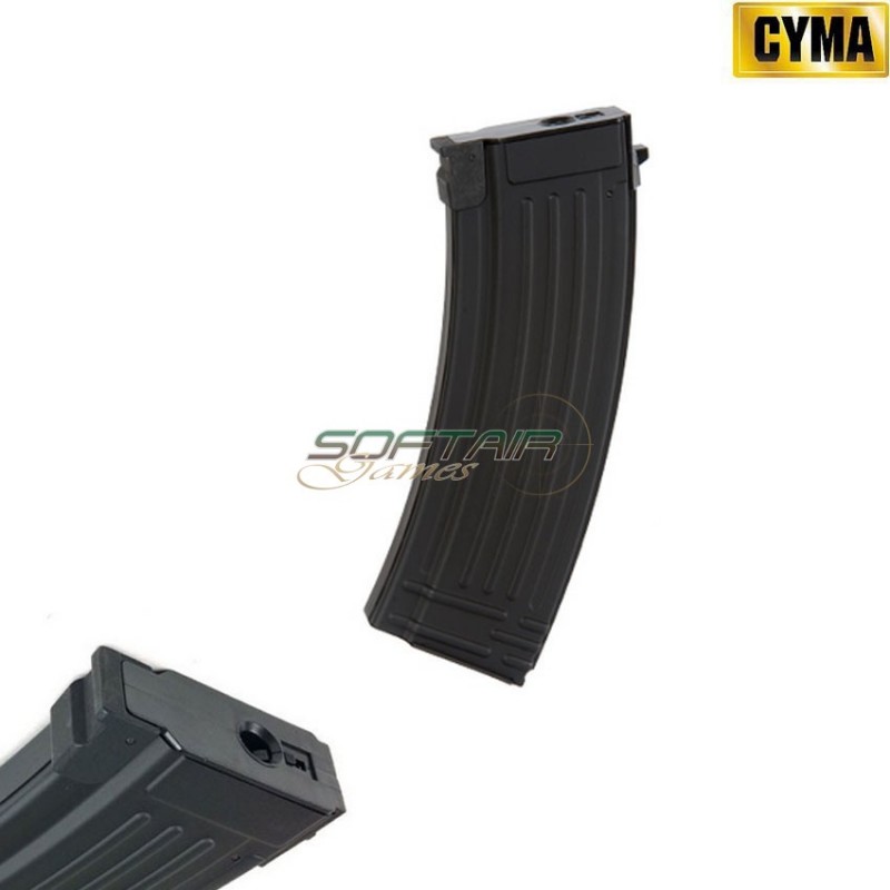 Caricatore Monofilare 140bb Black Ak74 Iron Style Cyma (c96)