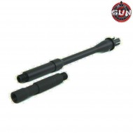 14.5" Black Outer Barrel For Aeg Gun Five (gf-038)