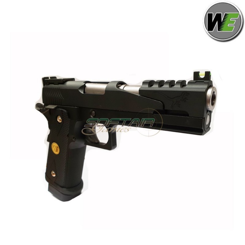 Gbb Gas Pistol Hi-capa 5.1 Dragon Type A Full Black We (we-h005a)