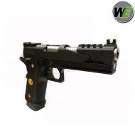 Pistola A Gas Hi-capa 5.1 Dragon Type A Full Black We (we-h005a)