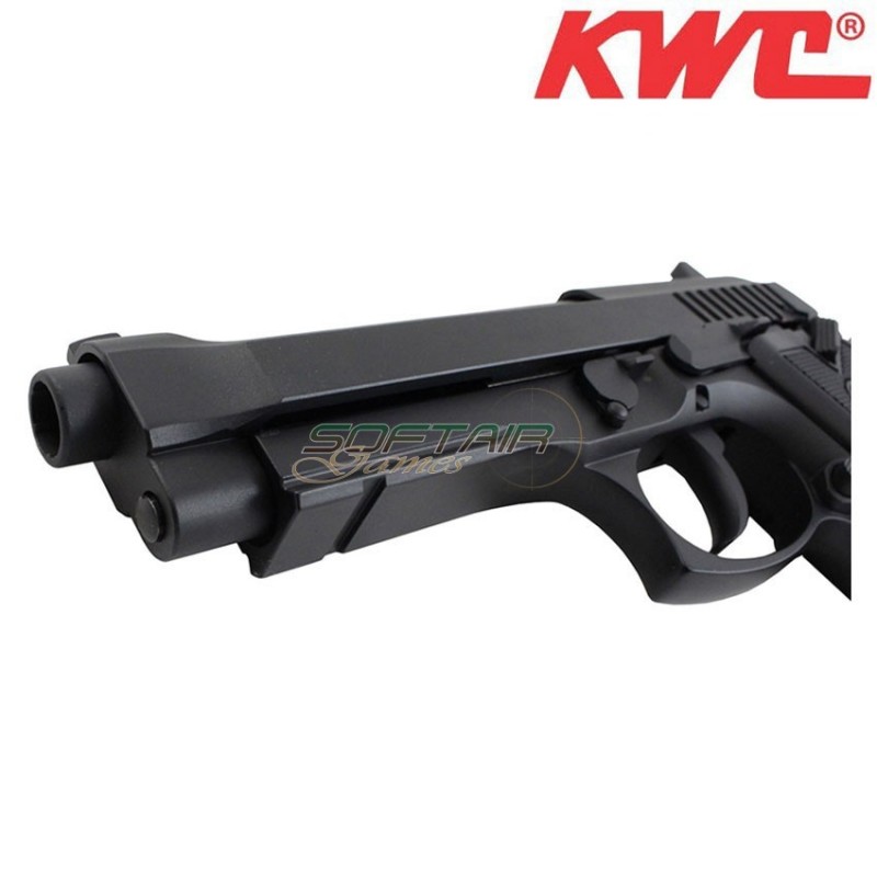 Co2 Pistol Beretta Pt92 Full Metal Black Full Auto Kwc (kwc-pt92)