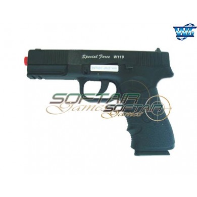 Pistola GLK. W119 Special Force Co2 Scarrellante (cod.c119)