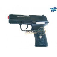 Pistola A Co2 M9a1 Black Scarrellante Full Metal We (we-w048c)