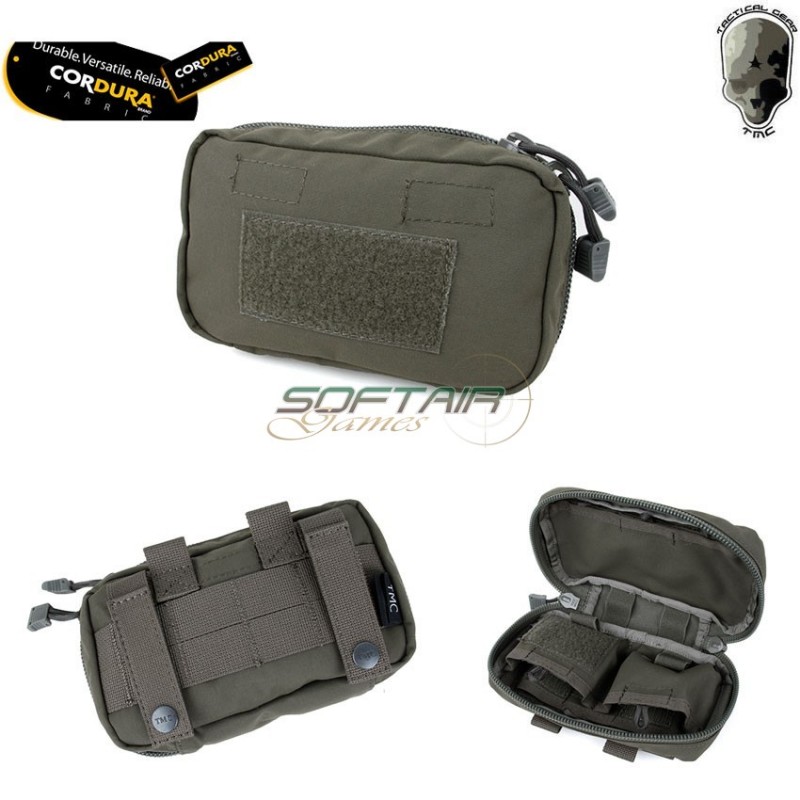 Velcro Utility Pouch Ranger Green Tmc (tmc-0529-rg)