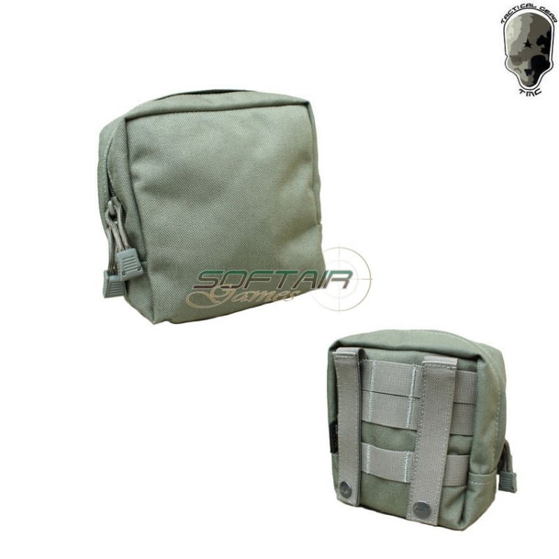 Square Canteen Utility Pouch Foliage Green Tmc (tmc-1239-fg)