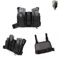Hight Hang Leg Rig Costa Style Black Tmc (tmc-2013-bk)