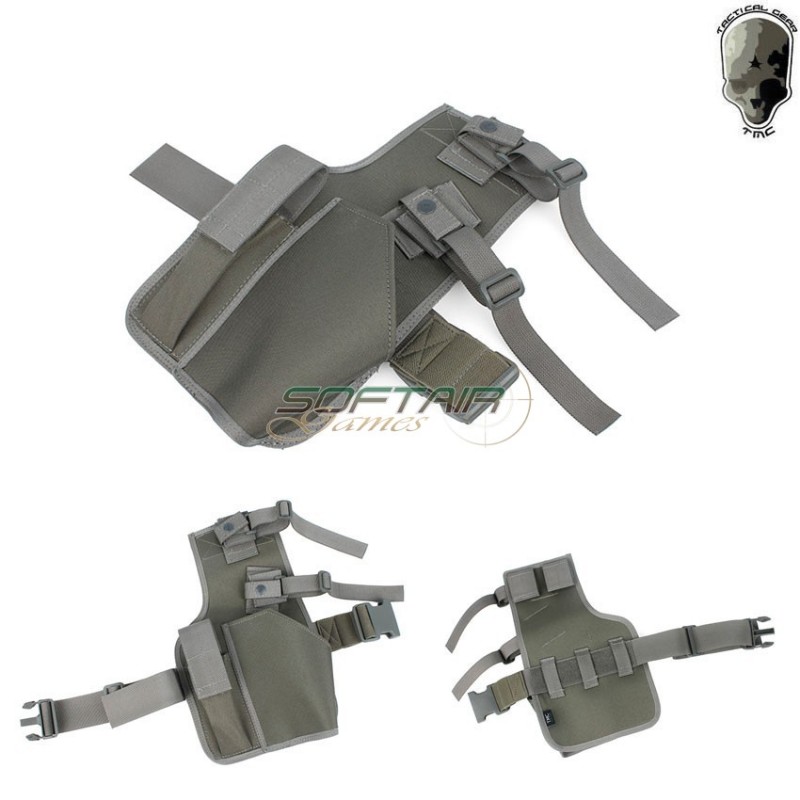 Leg Holster For Mp7 Foliage Green Tmc (tmc-2111-fg)