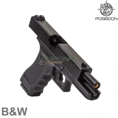 Gas Pistol B&w S17b G17 Gbb Black Poseidon (pbw-s17b)