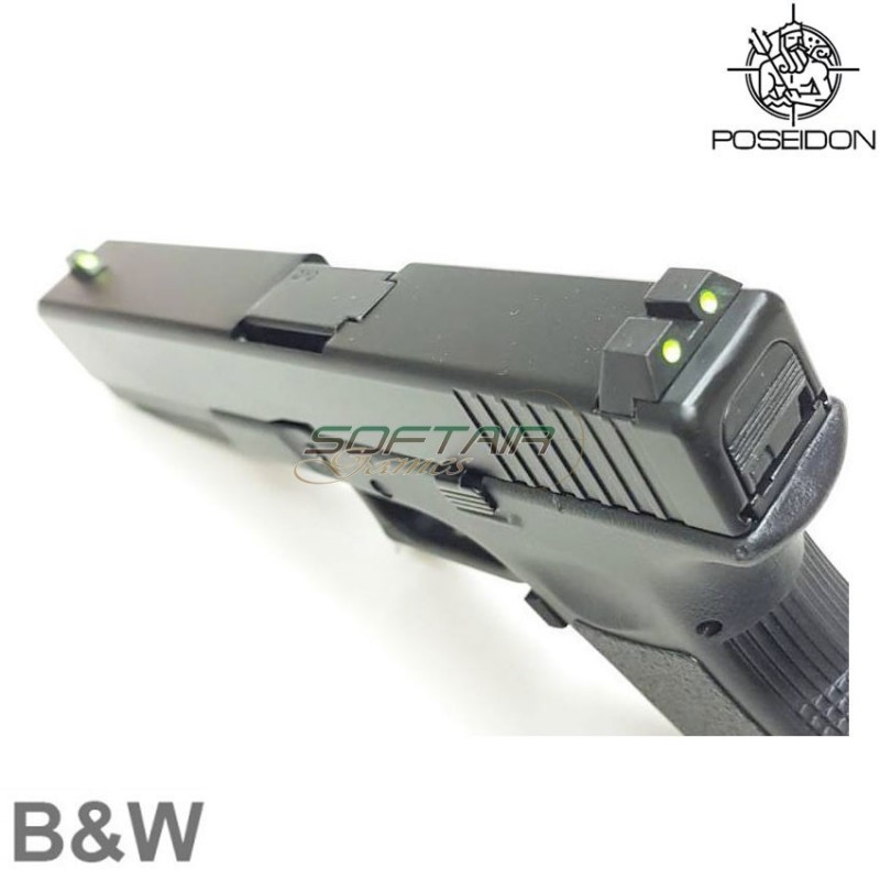 Gas Pistol B&w S17b G17 Gbb Black Poseidon (pbw-s17b)
