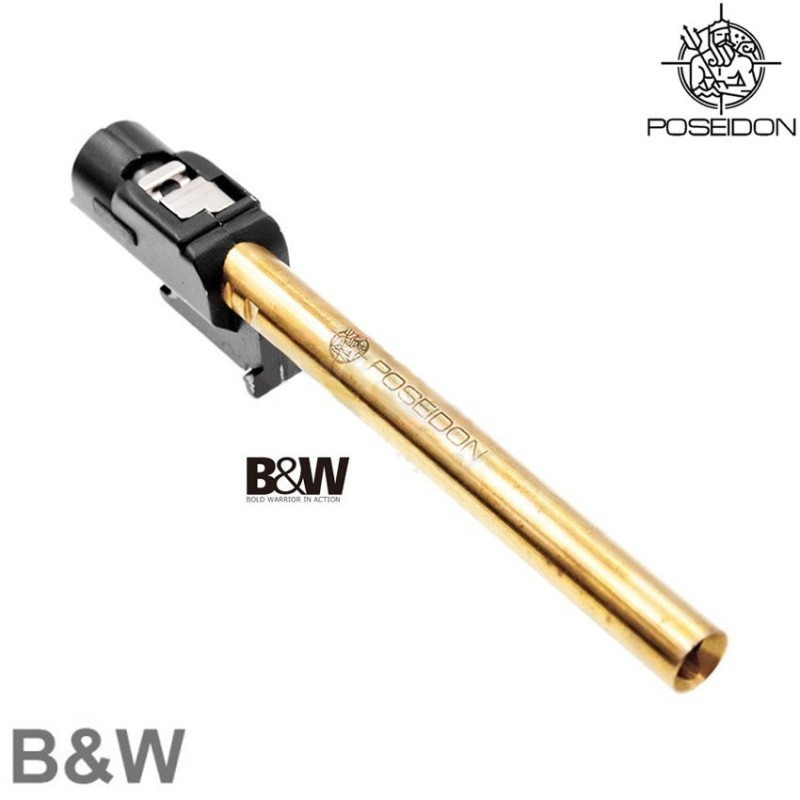 Gas Pistol B&w S17b G17 Gbb Black Poseidon (pbw-s17b)
