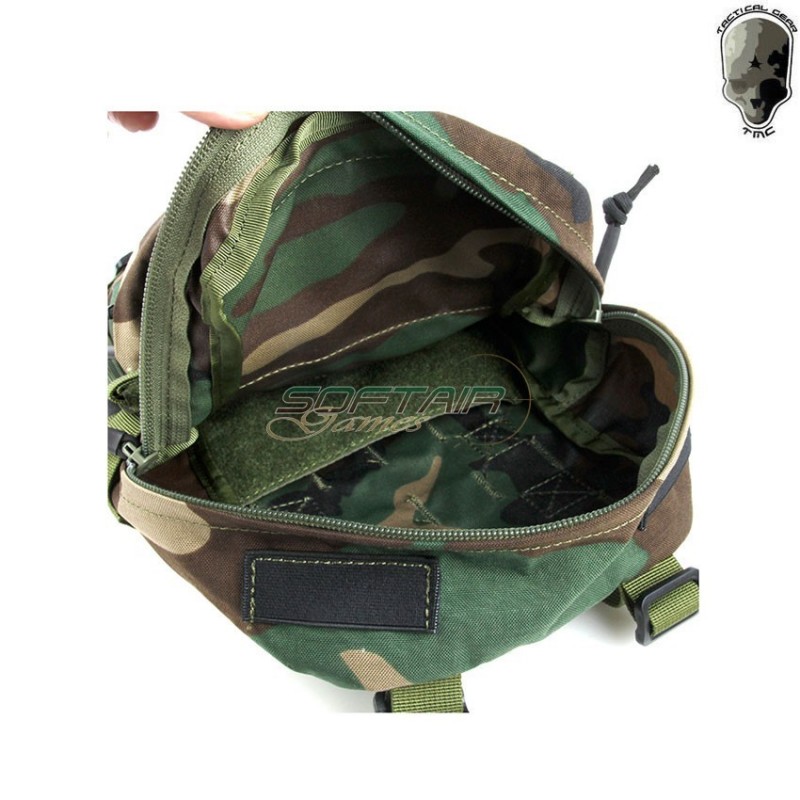 Zaino Mini Hydro Bag Woodland Per Assault Vest Tmc (tmc-2503-wl)